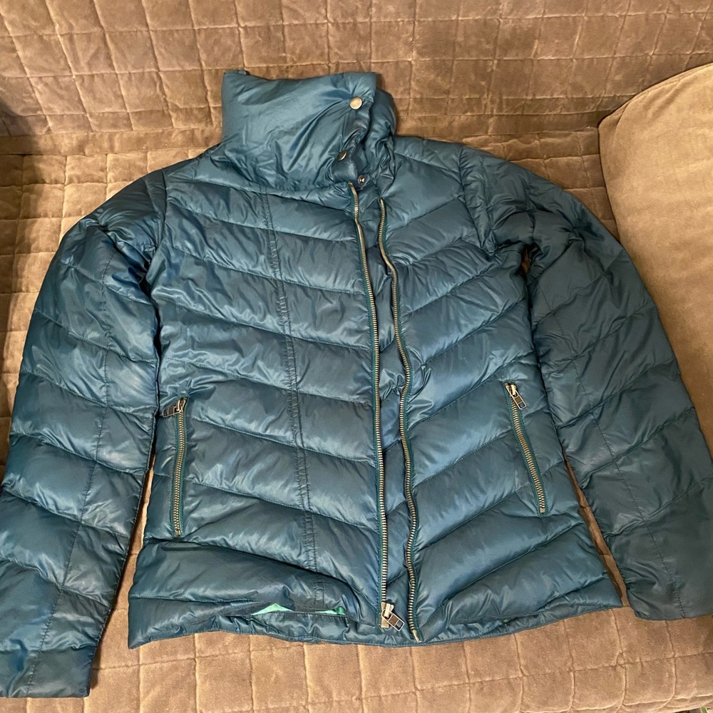 Emerald Green Patagonia XS Puffer Jacket